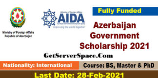 Azerbaijan Government Scholarship 2021 For BS, MS & PhD