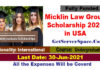 Micklin Law Group Undergraduate Scholarship 2021 in USA[Fully Funded]