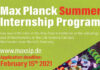 Max Planck Summer Internship 2021 in Germany [Fully Funded]