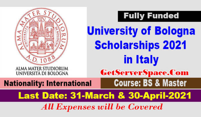 University of Bologna Scholarships 2021 in Italy [Fully Funded]