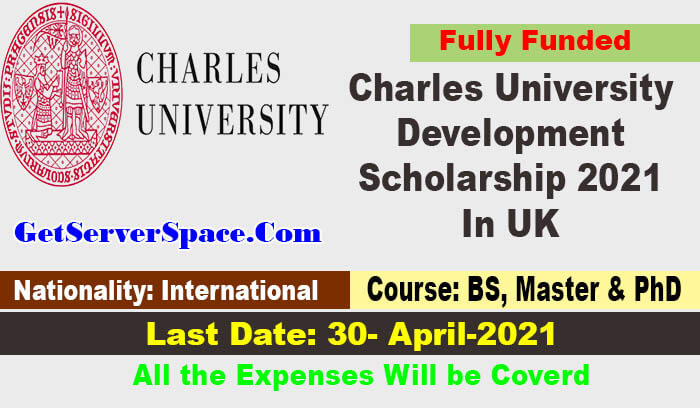 Charles University Development Scholarship 2021 In UK [Fully Funded]