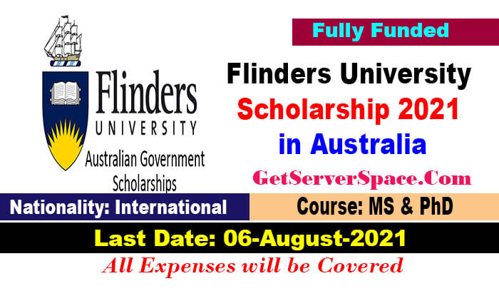 Flinders University  Research Scholarship 2021 in Australia [Fully Funded]