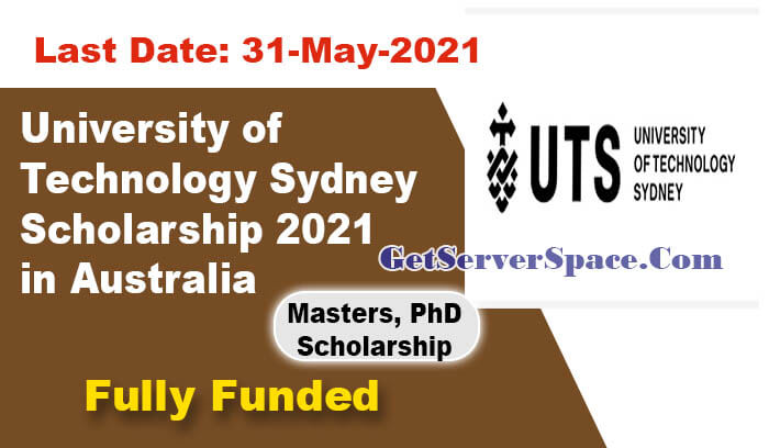 University of Technology Sydney Scholarship 2021 in Australia
