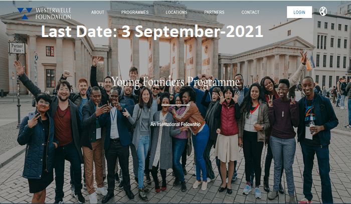 Young Founders Fellowship Programme 2022 in Germany [Fully Funded]