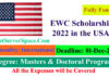 EWC Fully Funded Scholarship 2022 in the USA 