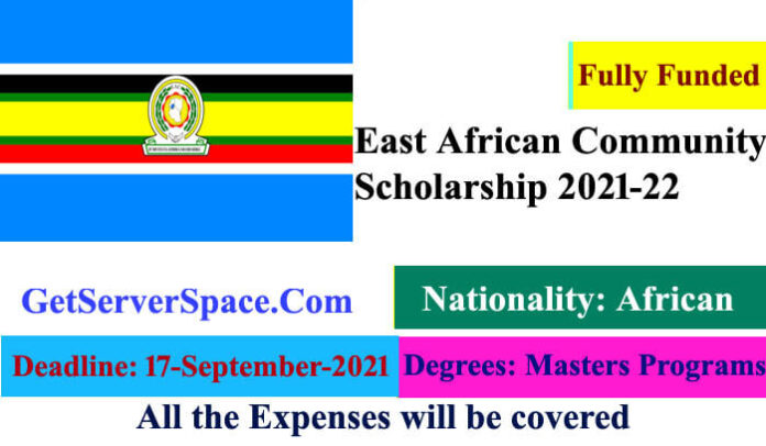East African Community Fully Funded Scholarship 2021-22