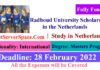 Radboud University Fully Funded Scholarship in the Netherlands 2022